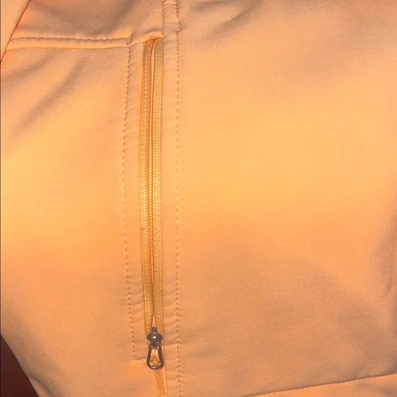 The North Face Vibrant Orange Fleece Jacket - Picture 5 of 6